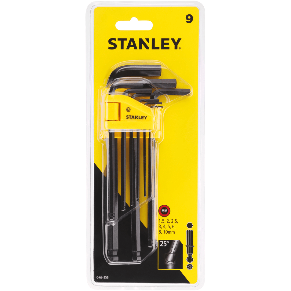 Stanley Hexagonal Allen Wrench Key - Ball End Tip | Stanley by KHM Megatools Corp.