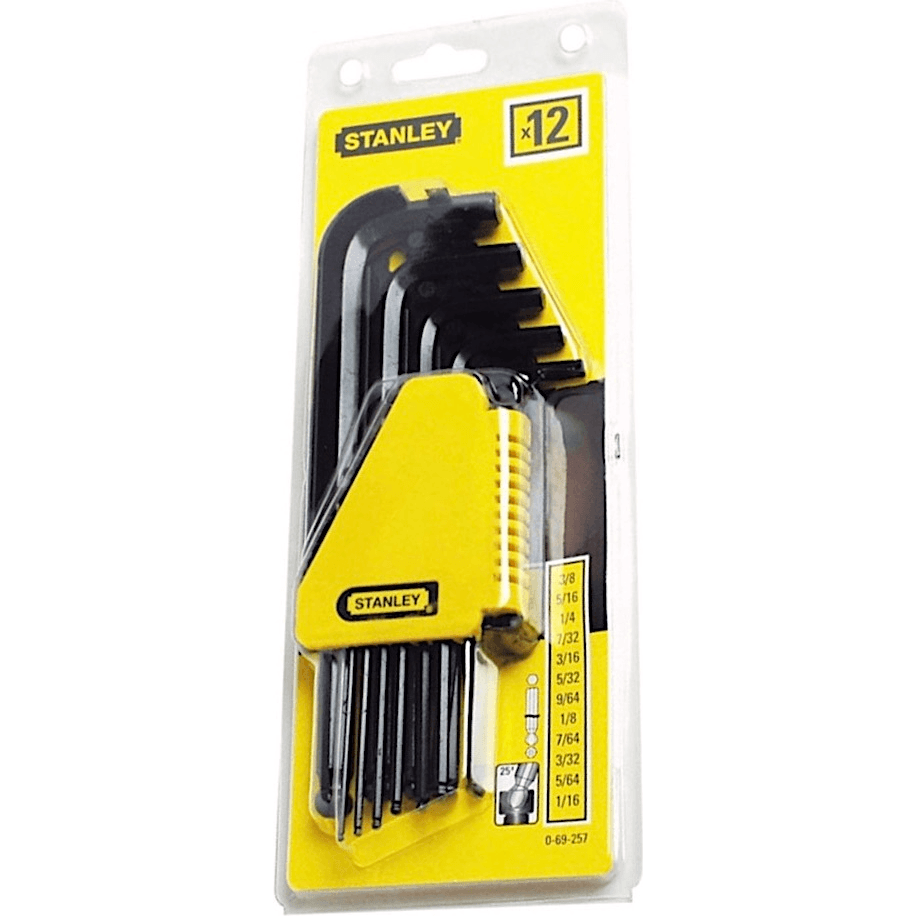 Stanley Hexagonal Allen Wrench Key - Ball End Tip | Stanley by KHM Megatools Corp.