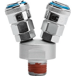 THB SMV/SMVT Quick Coupler - Manifold / Multi Coupling (Circle-2 Way) | THB by KHM Megatools Corp.