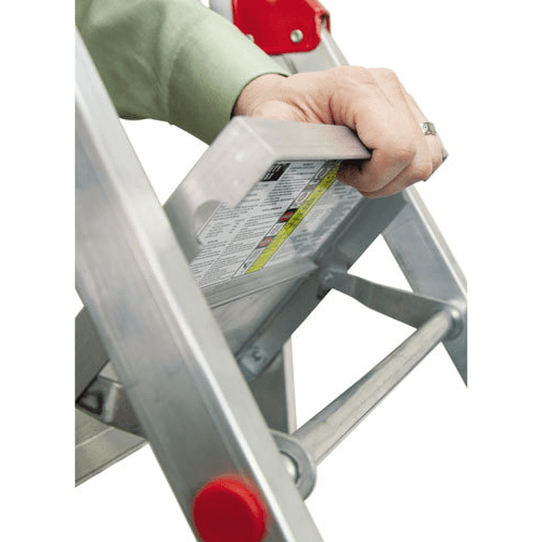 Louisville L2346 Aluminum Euro Platform Utility Step Ladder / A-Type Ladder (200 lbs) - KHM Megatools Corp.