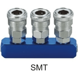 THB SMT Quick Coupler - Manifold / Multi Coupling (Straight 3-Way) | THB by KHM Megatools Corp.