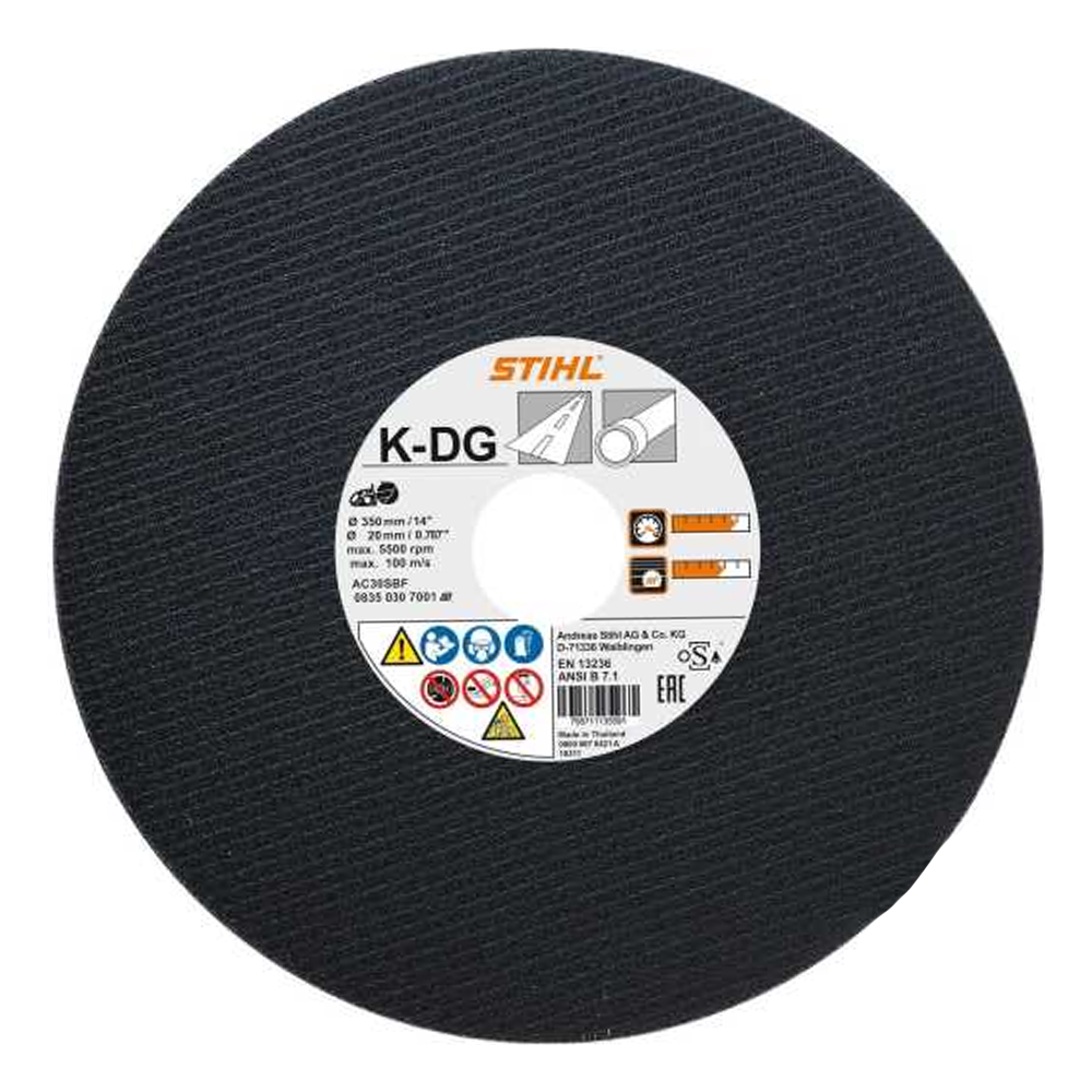 Stihl Cut Off Wheel / Cutting Disc for Asphalt & Iron Pipe