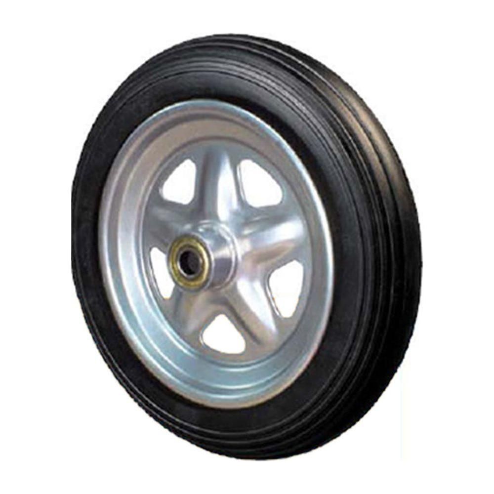 Viking Solid Tire in Metal Rim (Double Bearing)