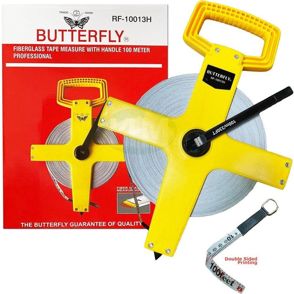 Butterfly Fiberglass Open Reel Long Tape Measure | Butterfly by KHM Megatools Corp.