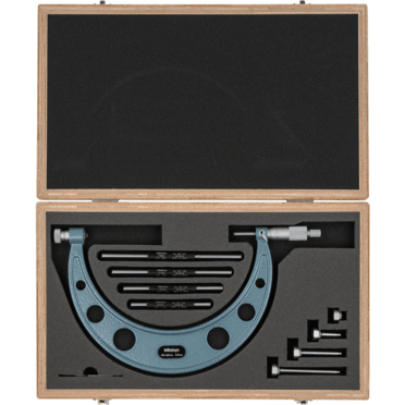 Mitutoyo Outside Micrometer, Series 104 (with interchangeable anvils) - KHM Megatools Corp.