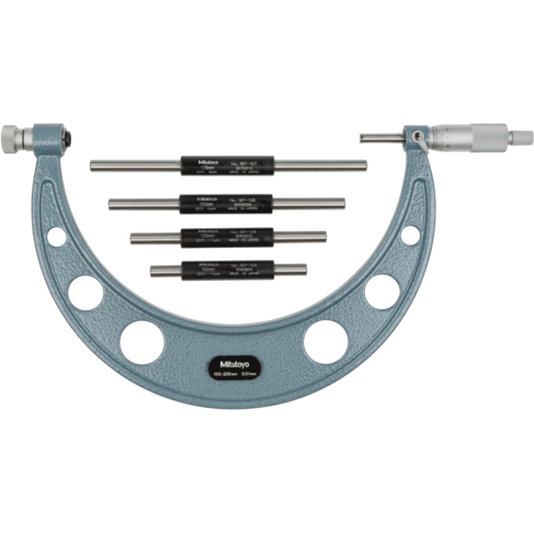 Mitutoyo Outside Micrometer, Series 104 (with interchangeable anvils) - KHM Megatools Corp.