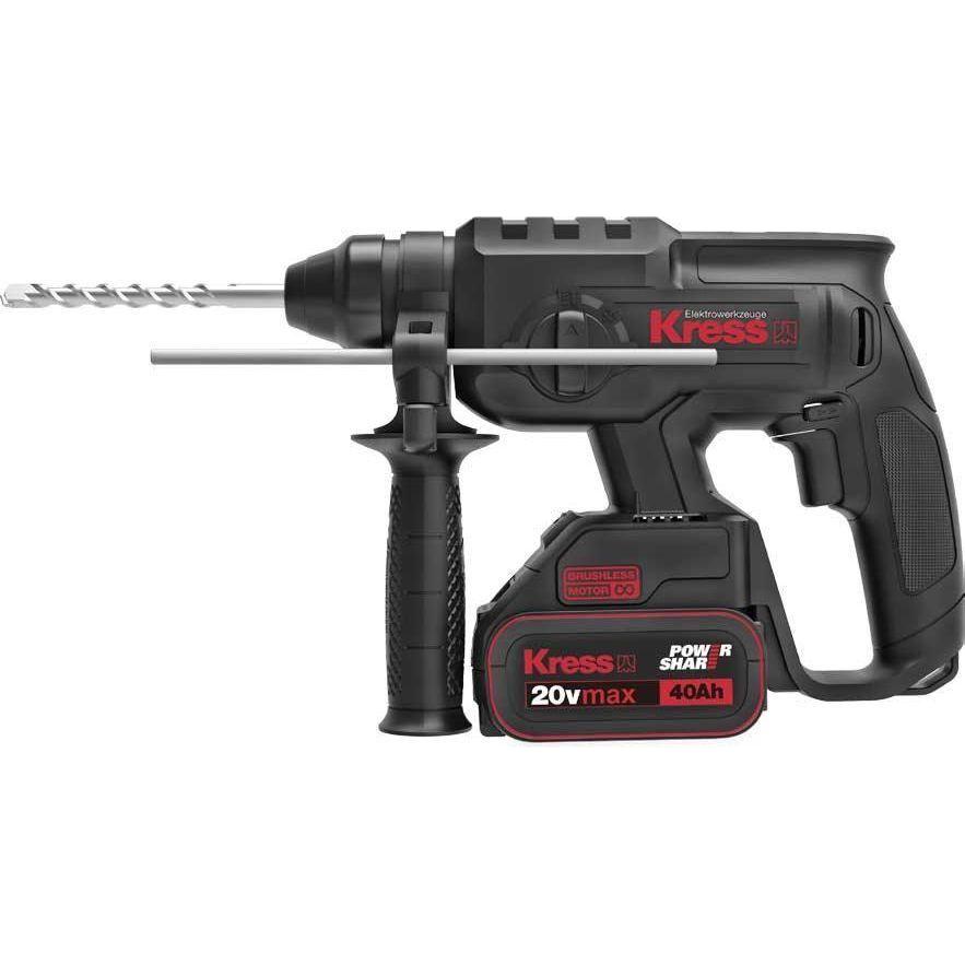 Kress KU390 20V Cordless SDS-plus Brushless Rotary Hammer - Goldpeak Tools PH Kress