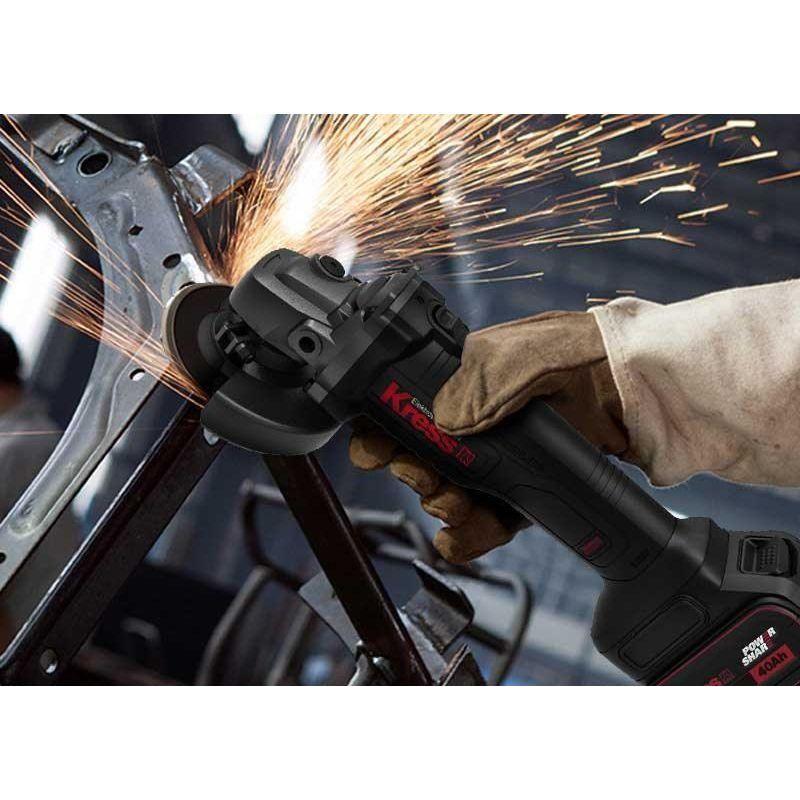 Kress KU800 20V Cordless Brushless Angle Grinder - Goldpeak Tools PH Kress