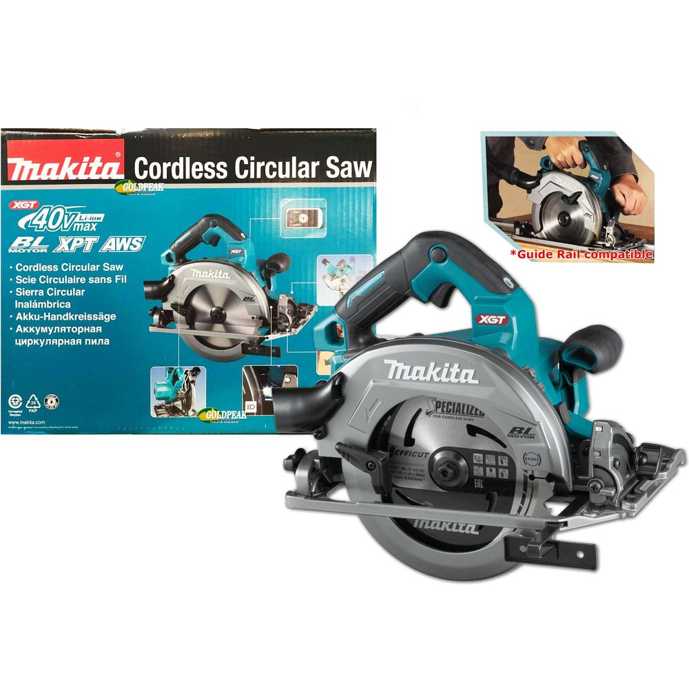 Makita HS004GZ 40V Cordless Circular Saw (XGT-Series) [Bare] - Goldpeak Tools PH Makita