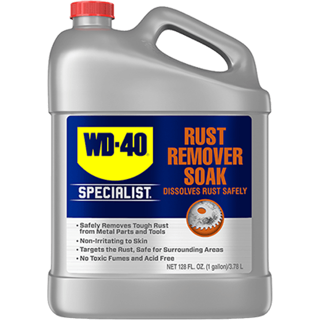 WD-40 Rust Remover Soak 1 Gallon (WDSPLRS1GAL) - KHM Megatools Corp.