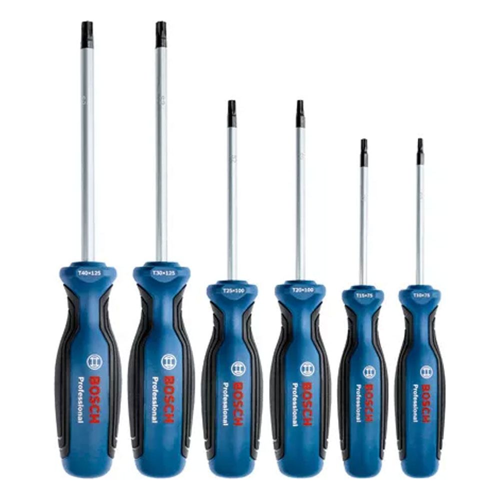 Bosch Torx Screwdriver Set 6Pcs (1600A01V09)