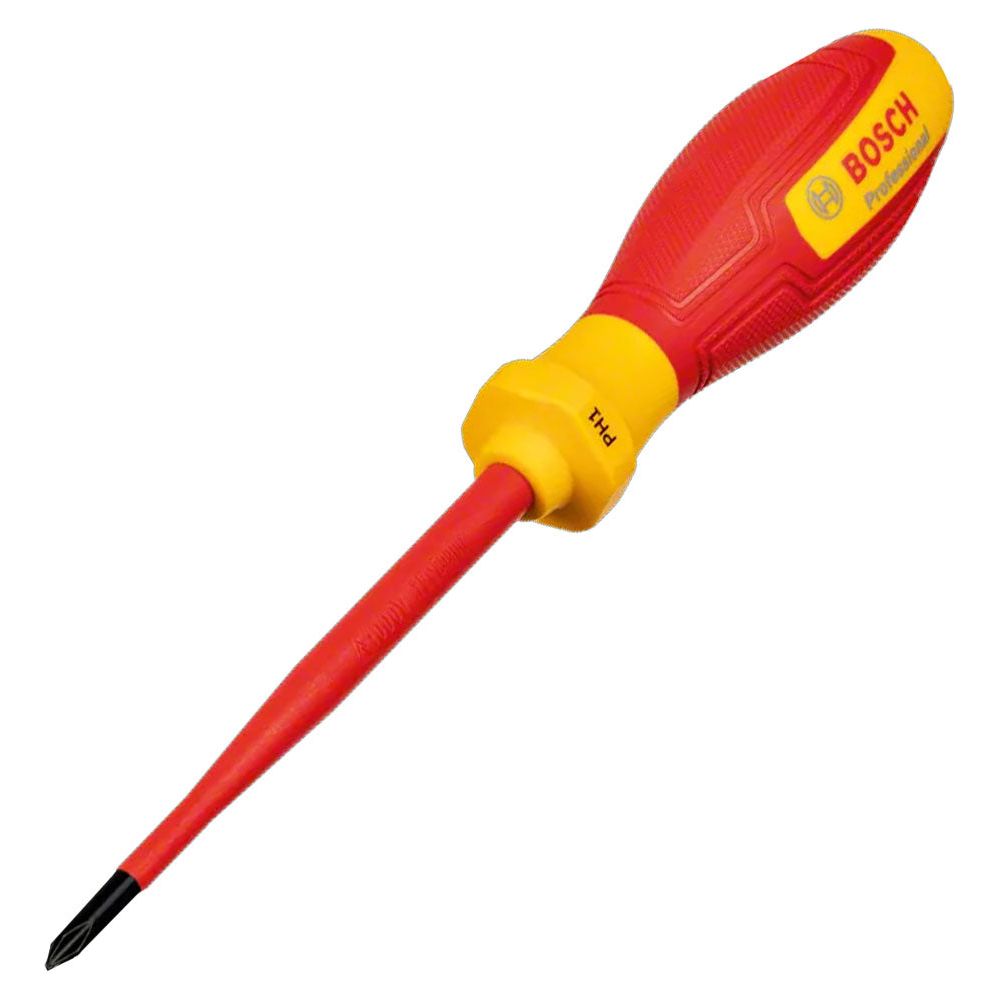 Bosch VDE Philips Screwdriver PH1 x 100MM (1600A02NB8)