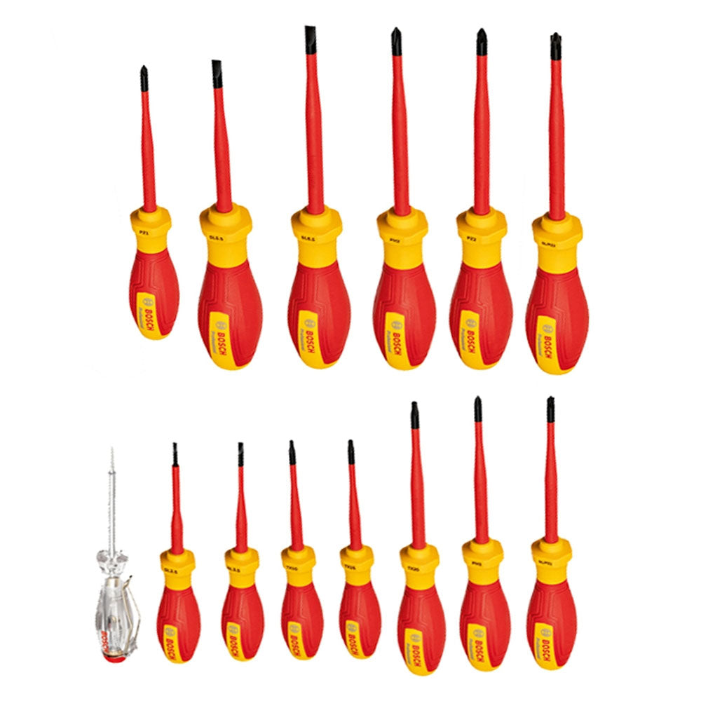 Bosch VDE Screwdriver Set 14Pcs (1600A02NF9)