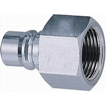 THB (PFA) Quick Coupler Plug - Female Thread End (High Flow) | THB by KHM Megatools Corp.