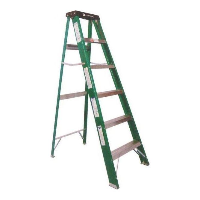 Louisville FS4000 Fiberglass Step Ladder / A-Type Ladder (225 lbs) [Green] - KHM Megatools Corp.