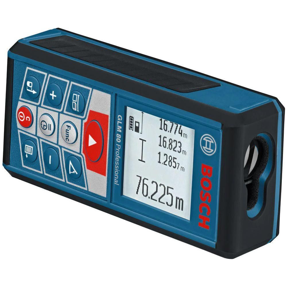 Bosch GLM 80 Laser Rangefinder / Distance Measurer (80 meters) | Bosch by KHM Megatools Corp.