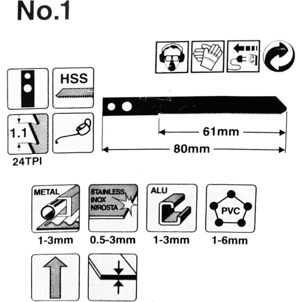 Makita Jigsaw Blade Pack Type - Goldpeak Tools PH Makita