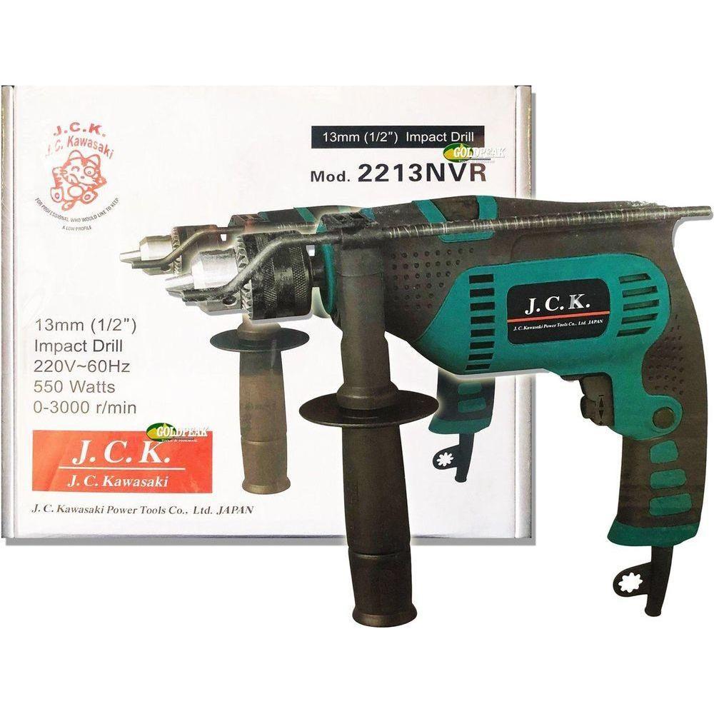 Jc Kawasaki 2213NVR Hammer Drill - Goldpeak Tools PH Jc Kawasaki