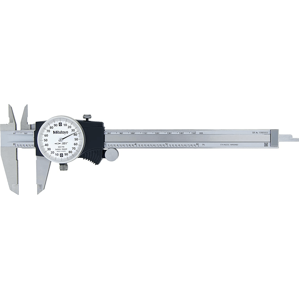 Mitutoyo 505-736 Dial Gauge Measure Caliper 6