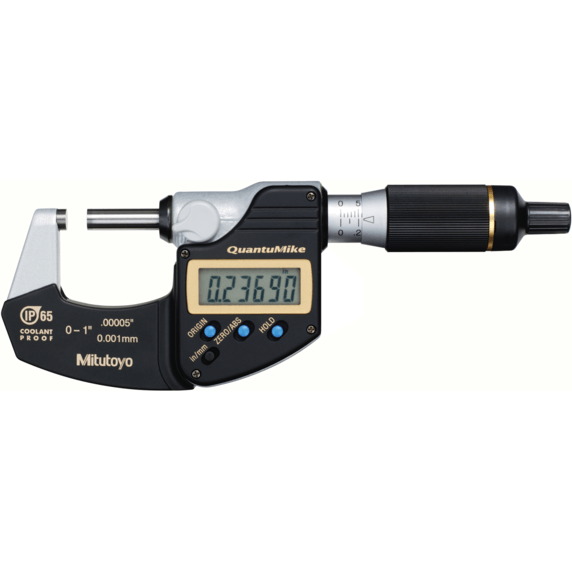 Mitutoyo 293-185-30 Digital Micrometer 0-1