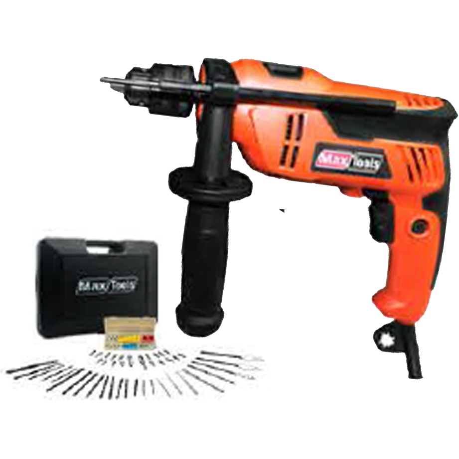 MaxTools MSD-1365VSR Hammer Drill 13MM with Accessories