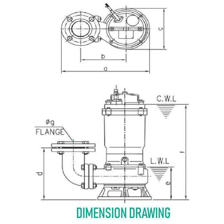 Wilo Submersible Sewage Pump [Dirty Water] (PDN Series) | Wilo by KHM Megatools Corp.