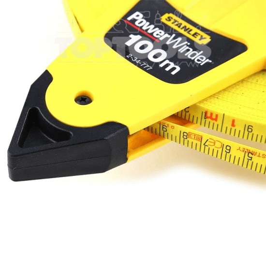 Stanley 34-777 PowerWinder Fiberglass Long Tape Measure (2-Sided Reading) | Stanley by KHM Megatools Corp.