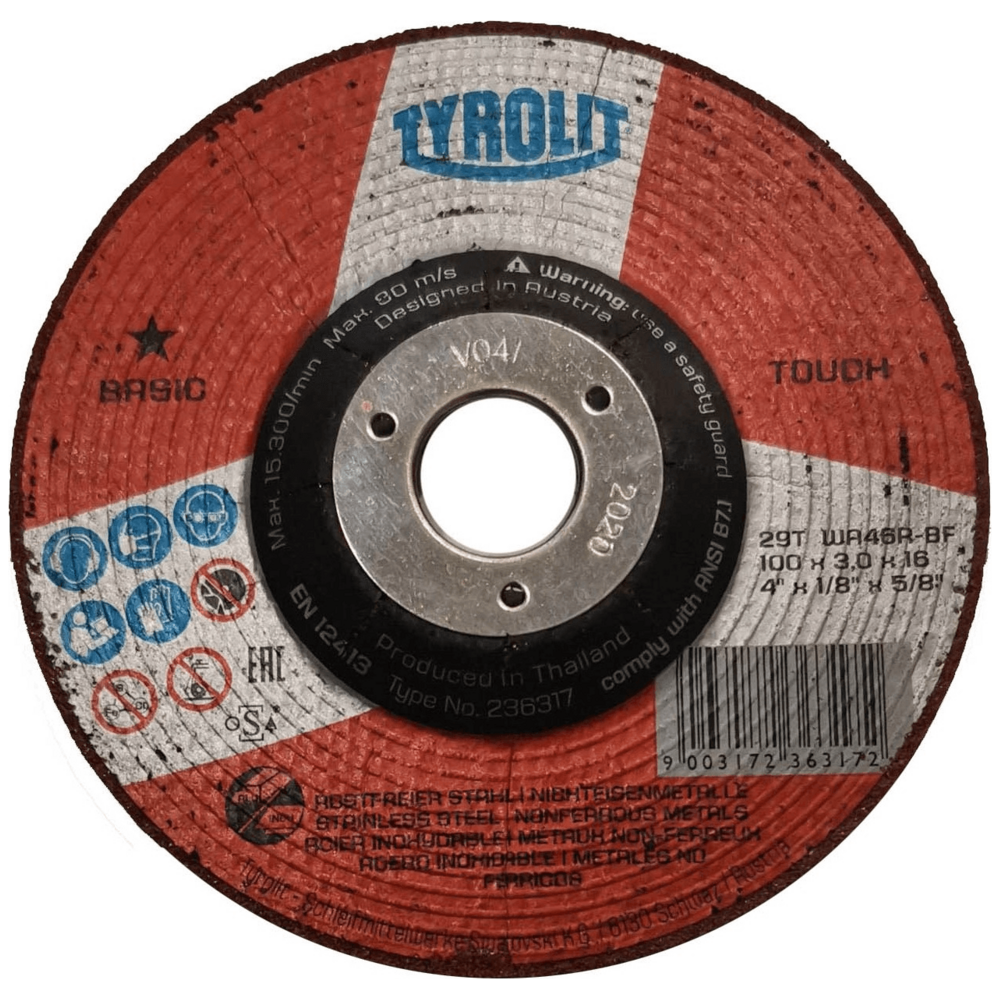 Tyrolit Semi Flexible Grinding Disc [Basic] | Tyrolit by KHM Megatools Corp.