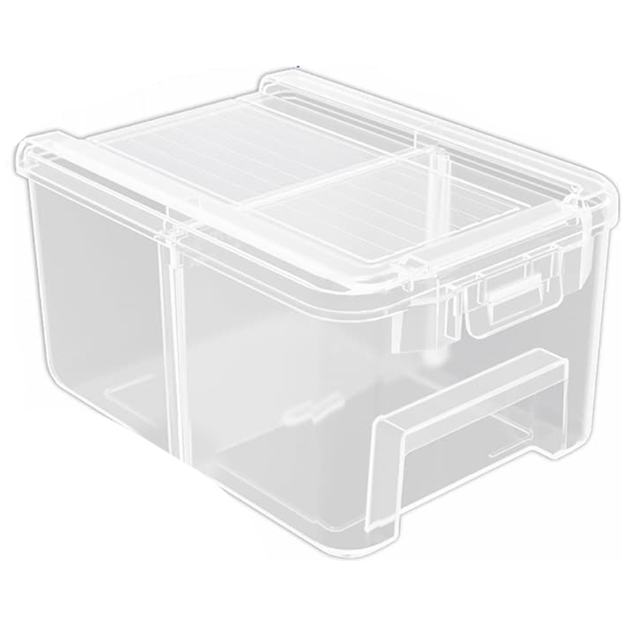 Wadfow WTB8333 Transparent Storage Bins Set 3Pcs | Wadfow by KHM Megatools Corp.