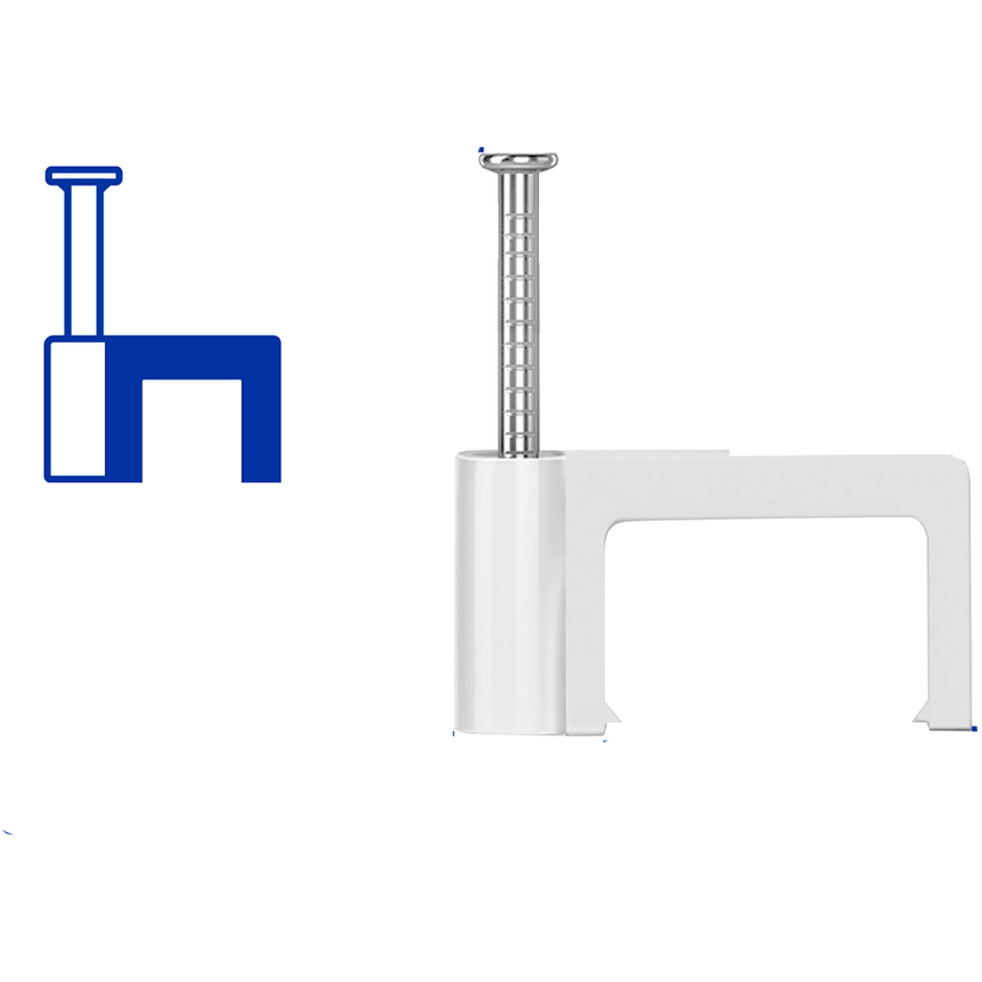 Wadfow Cable Clips (Square) | Wadfow by KHM Megatools Corp.