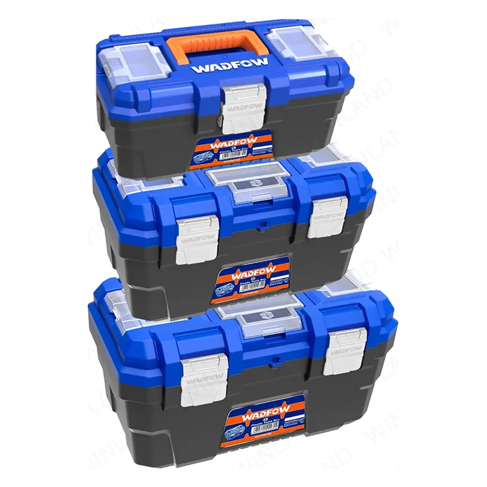 Wadfow WTB4103 Plastic Tools Boxes Set (Metal Buckle) | Wadfow by KHM Megatools Corp.