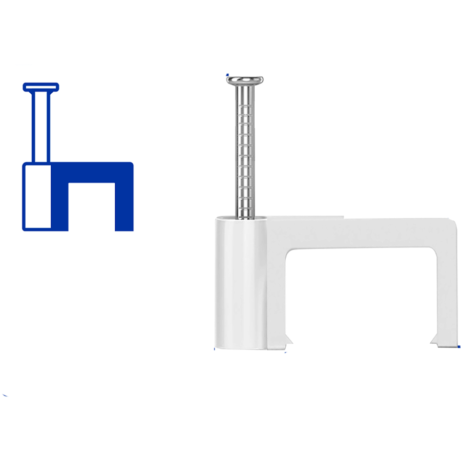 Wadfow Cable Clips (Square) | Wadfow by KHM Megatools Corp.
