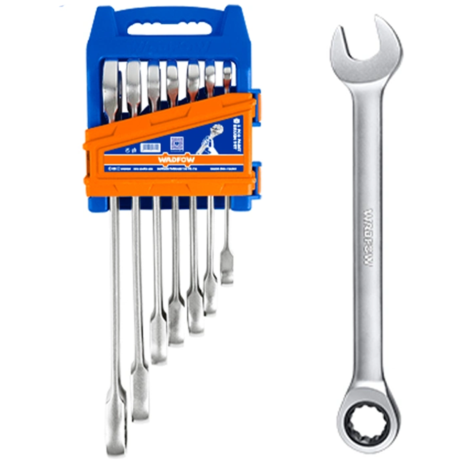 Wadfow WSP4207 Rachet Spanner 8-19MM 7Pcs | Wadfow by KHM Megatools Corp.