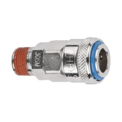 THB One Touch (SMT) Steel Quick Coupler Body - Male Thread End | THB by KHM Megatools Corp.