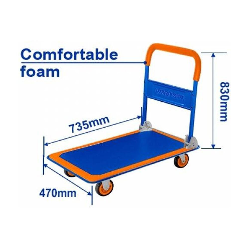 Wadfow WWB1315 Foldable Platform Hand truck 150Kg | Wadfow by KHM Megatools Corp.