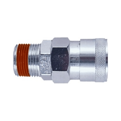 THB (SMA) Quick Coupler Body - Male Thread End (High Flow) | THB by KHM Megatools Corp.