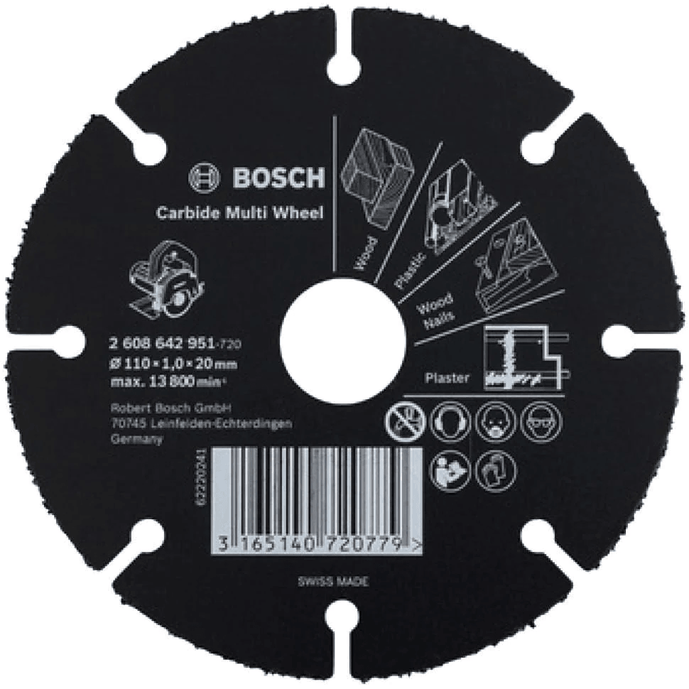 Bosch Carbide Multi Wheel 4