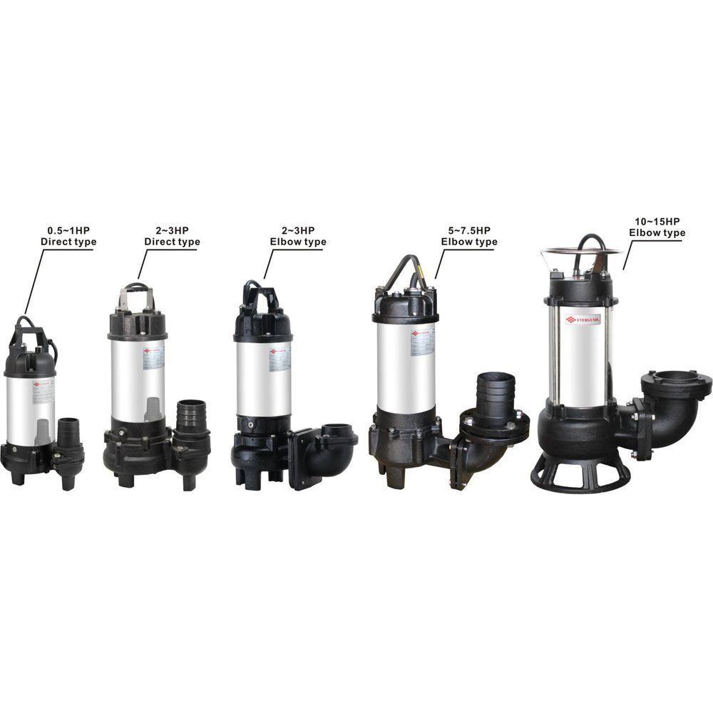 Evergush Submersible Vortex Sewage Pump (Dirty Water) | Evergush by KHM Megatools Corp.