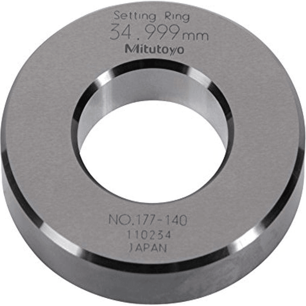 Mitutoyo Setting Ring, Series 177 (for inside micrometers, holtest & dial bore gages) | Mitutoyo by KHM Megatools Corp.