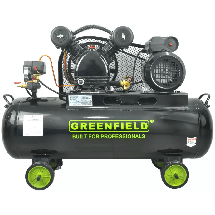 Greenfield GAC60-B 1/2 HP Belt Driven Air Compressor 60L 115psi - KHM Megatools Corp.