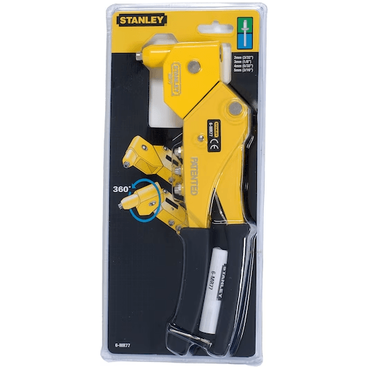 Stanley MR 77-C22 Pro Swivel Hand Riveter (360 Degree Rotating Head) - KHM Megatools Corp.