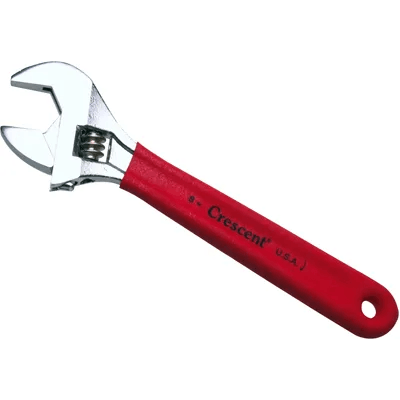 Crescent Adjustable Wrench with Cushion Grip (Chrome Finish) | Crescent by KHM Megatools Corp.