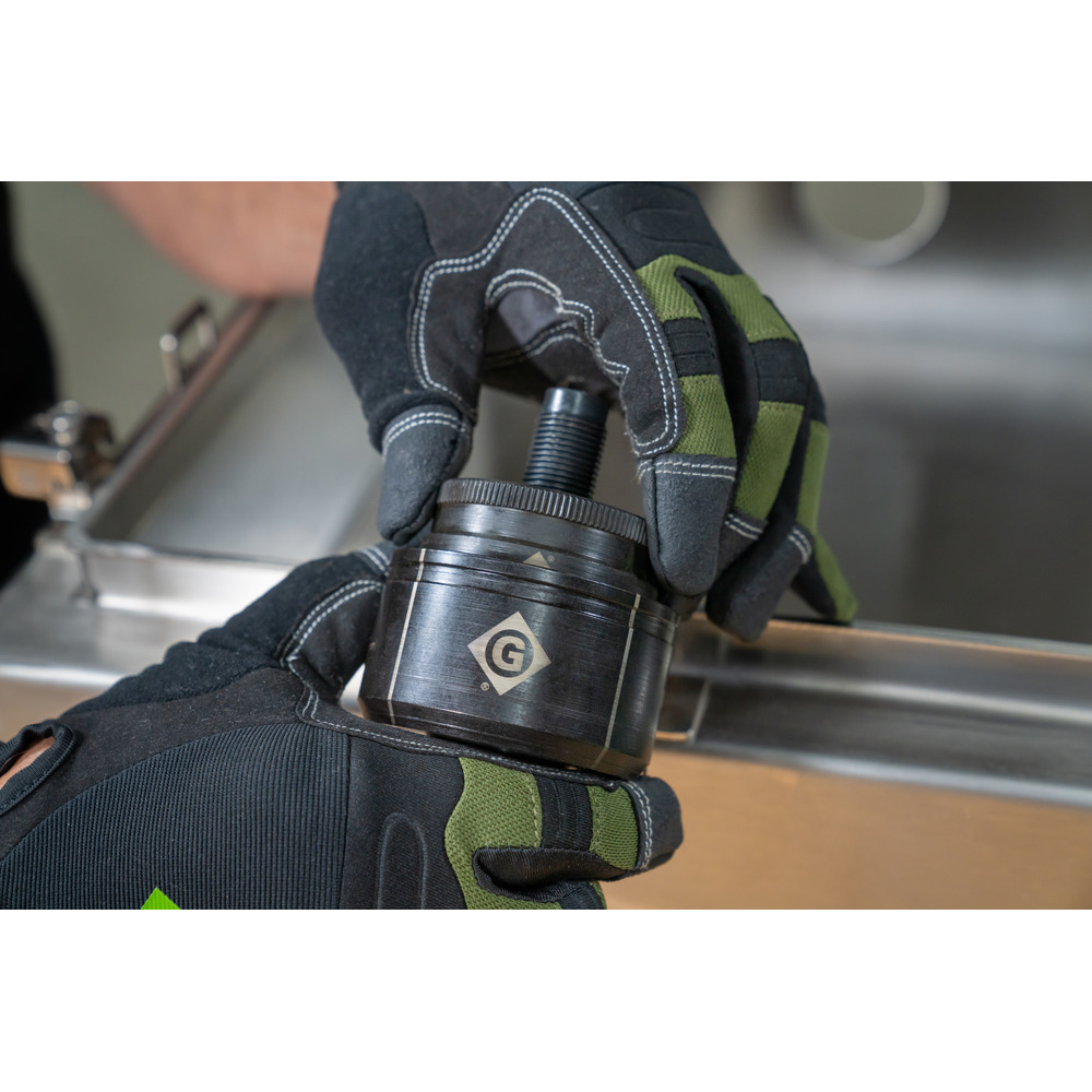Greenlee 7238SB Manual Knock Out Punch / Puncher Kit with Ratchet 1/2