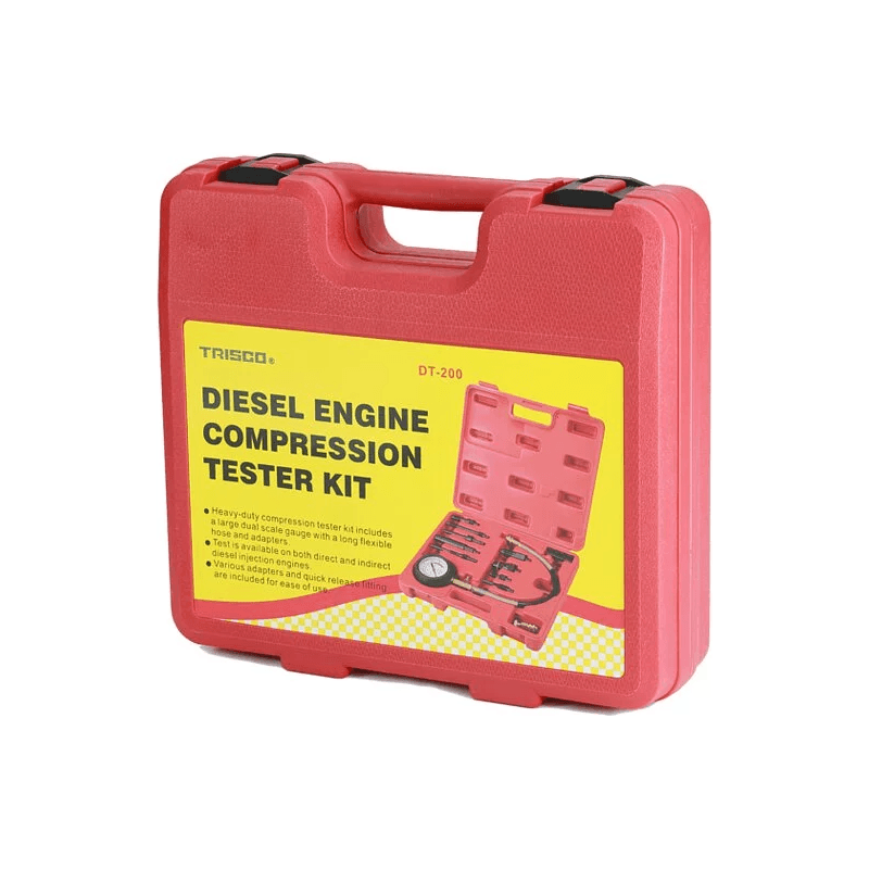 Trisco DT-200 Diesel Engine Compression Tester Kit | Trisco by KHM Megatools Corp.