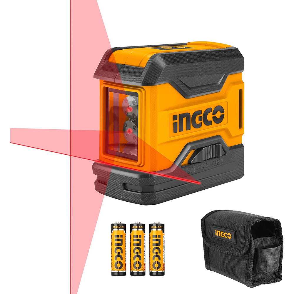 Ingco HLL156508 Line Laser Level (Cross Line) [15 meters] - KHM Megatools Corp.