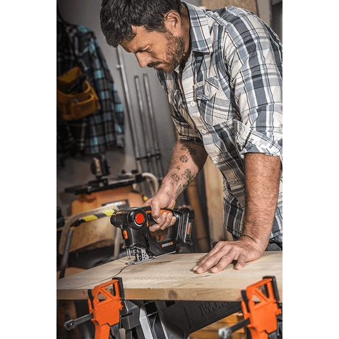 Worx WX550 20V (2in1 Saw) Cordless Reciprocating Saw / Jigsaw - Goldpeak Tools PH Worx