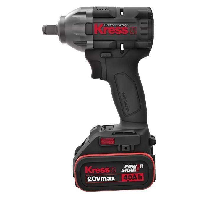 Kress KU270 20V Cordless Brushless Impact Wrench 1/2