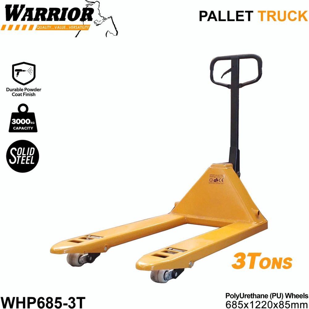 Warrior WHP685-3T Pallet Truck 3 Tons