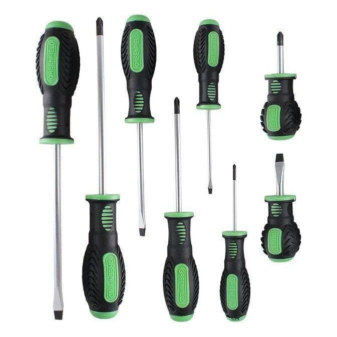 Greenfield 8pcs Screwdriver Set | Greenfield by KHM Megatools Corp.