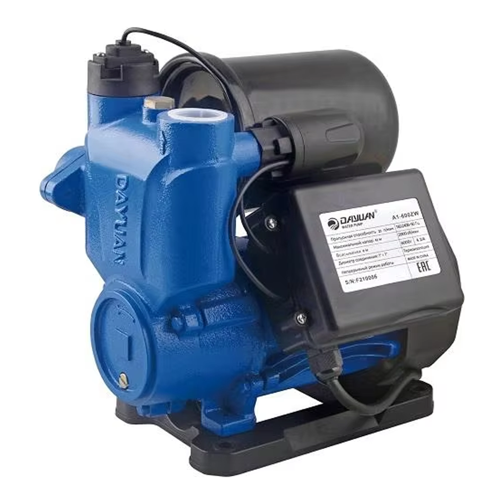 Dayuan A1-600ZW Automatic Surface Self-Priming Vortex Pump 600W